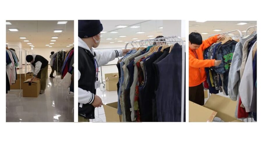 イベント作業の様子