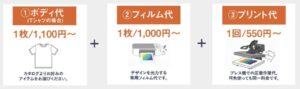 DTFプリント料金