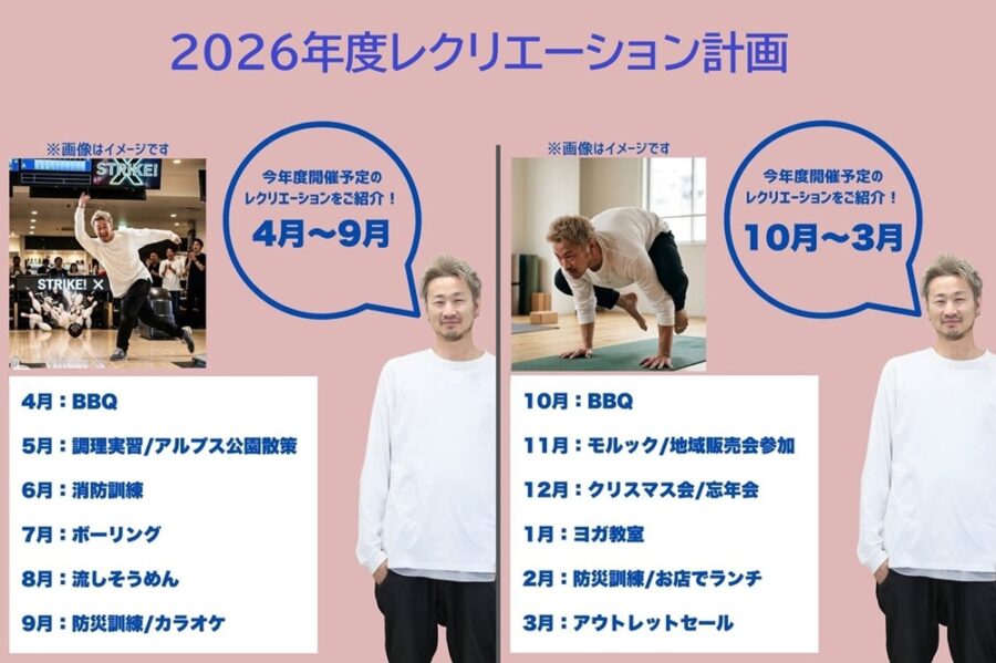 レクリエーション2026年度